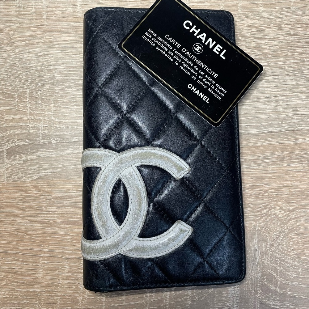 Sold Chanel Cambodian Wallet with Authenticity Card